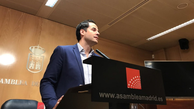 El portavoz de Cs en la Asamblea de Madrid, Ignacio Aguado