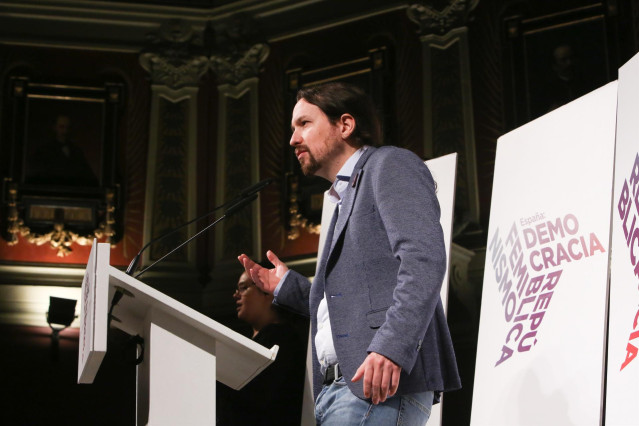 Iglesias, participa en las jornadas 'España: Feminismo, República y Democracia'