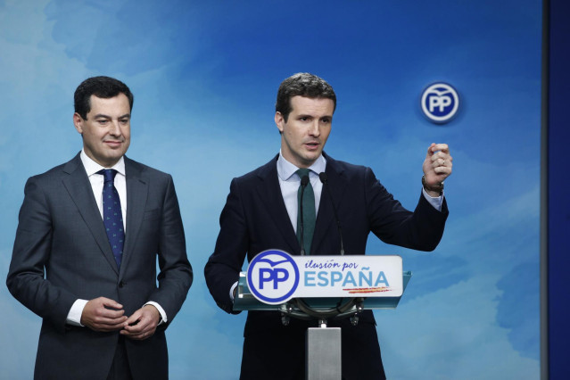 Rueda de prensa en el PP tras la reunión del Comité Ejecutivo Nacional del parti