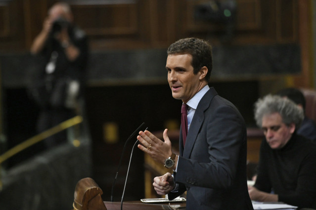 Pedro Sánchez comparece en el Congreso para informar de la situación en Cataluña