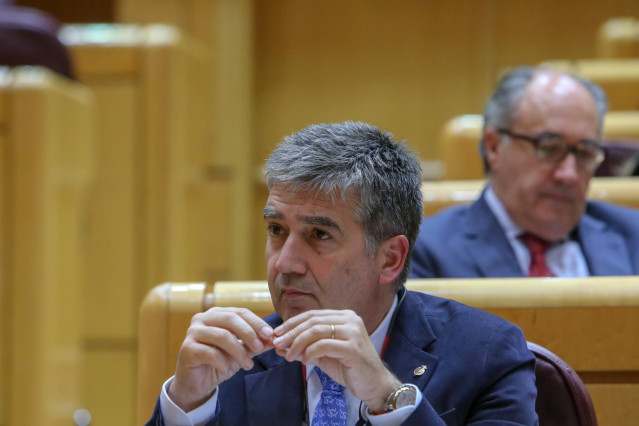 El portavoz del PP en el Senado, Ignacio Cosidó