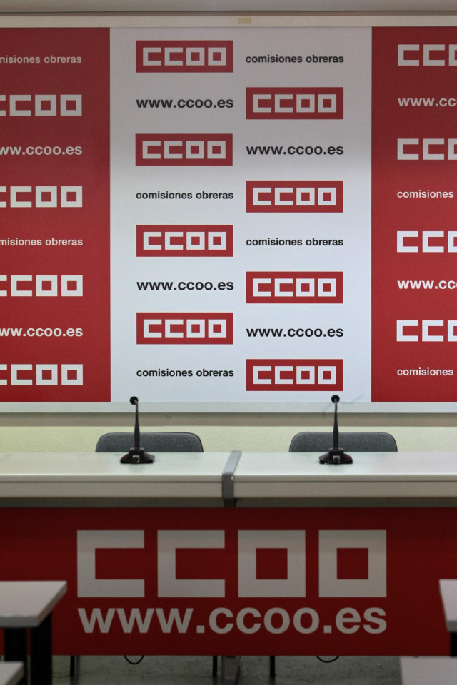 Sede de CCOO, Sala de rueda de prensa de Comisiones Obreras