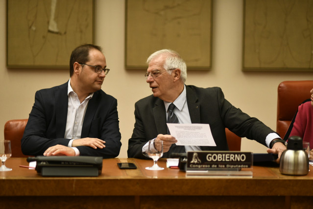 Comparecencia del ministro de Exteriores, Josep Borrell, en el Congreso