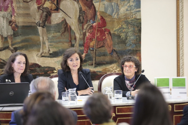 Carmen Calvo, en presentación del Laboratorio de Igualdad de CEPC