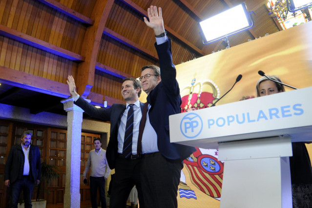 Clausura en Arteixo de la Junta Directiva del PP de A Coruña