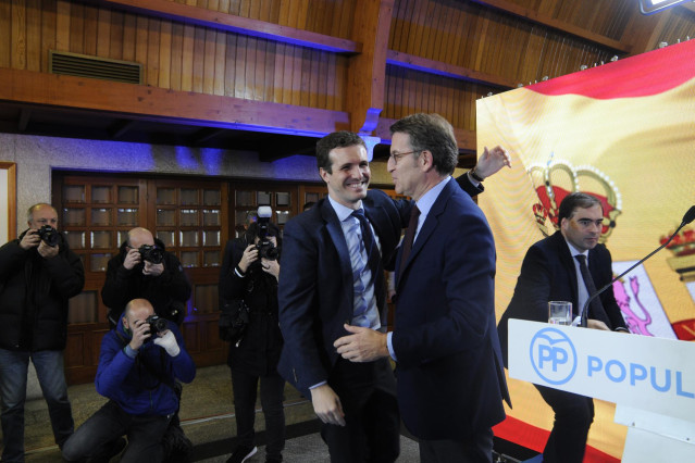Clausura en Arteixo de la Junta Directiva del PP de A Coruña