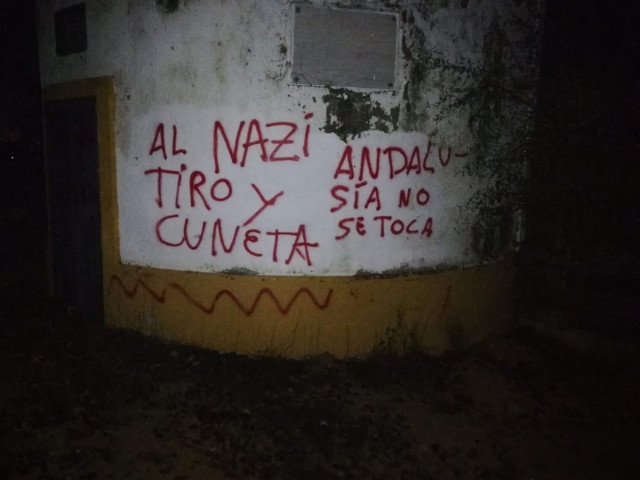 Pintadas en la finca de Morante de La Puebla