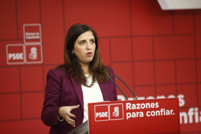 Rueda de prensa del PSOE sobre actualidad política