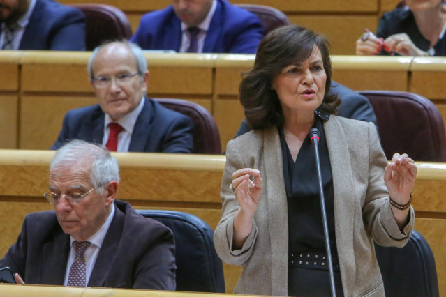 Sesión plenaria en el Senado
