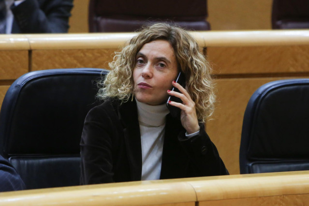 Meritxell Batet, en una sesión plenaria del Senado