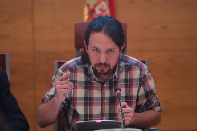 Pablo Iglesias comparece en Comisión de Investigación sobre la financiación de l