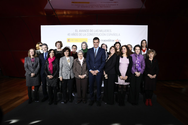 Celebración del acto “El avance de las mujeres: 40 años de la Constitución Españ