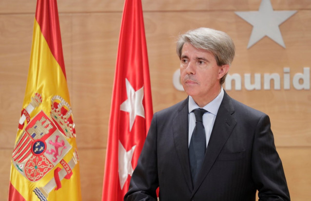 El presidente de la Comunidad de Madrid, Ángel Garrido