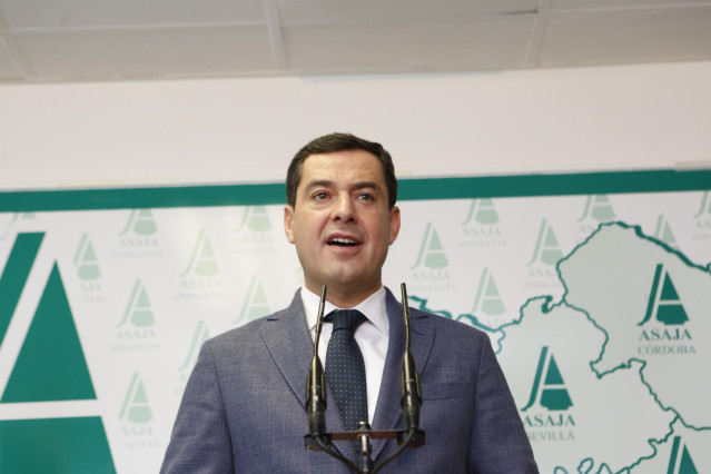 Juanma Moreno, hoy ante los medios