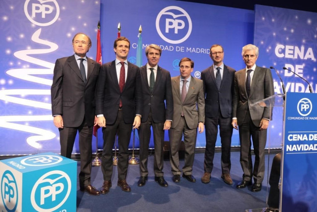 Cena del PP de Madrid con Pablo Casado