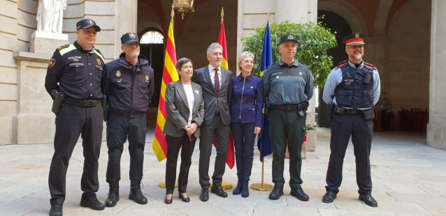 Marlaska agradece el trabajo policial durante el Consejo de Ministros