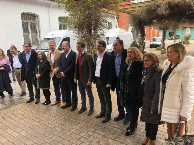 Palencia. Candidatos Pablo Casado