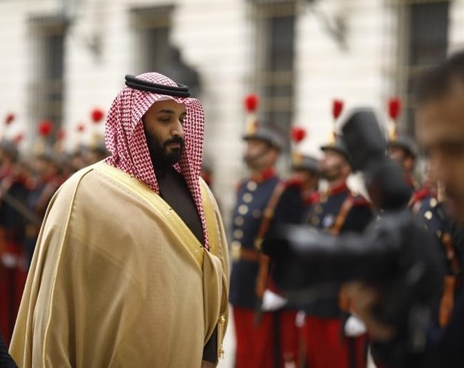 El príncipe heredero de Arabia Saudí, Mohammed Bin Salman Bin Abdulaziz Al-Saud