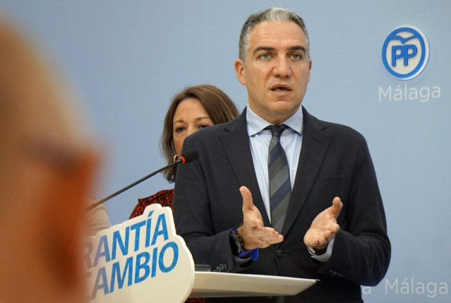 El portavoz regional del PP-A, Elías Bendodo
