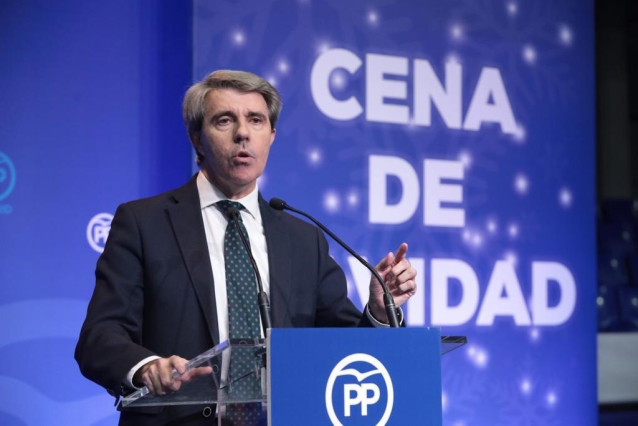 El presidente de la Comunidad de Madrid, Ángel Garrido