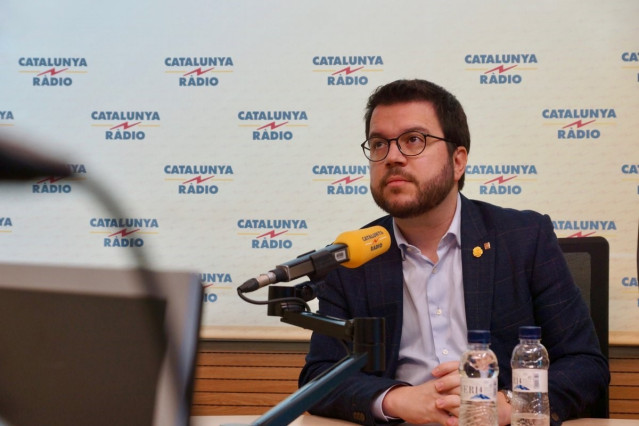 El vicepresidente del Govern, Pere Aragonès