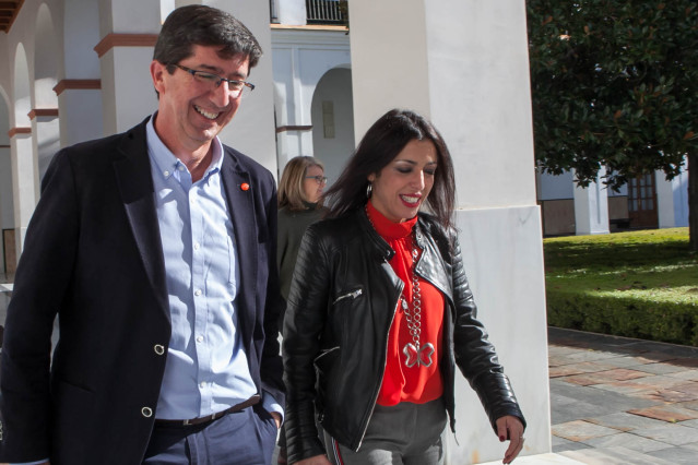 Juan Marín en el Parlamento