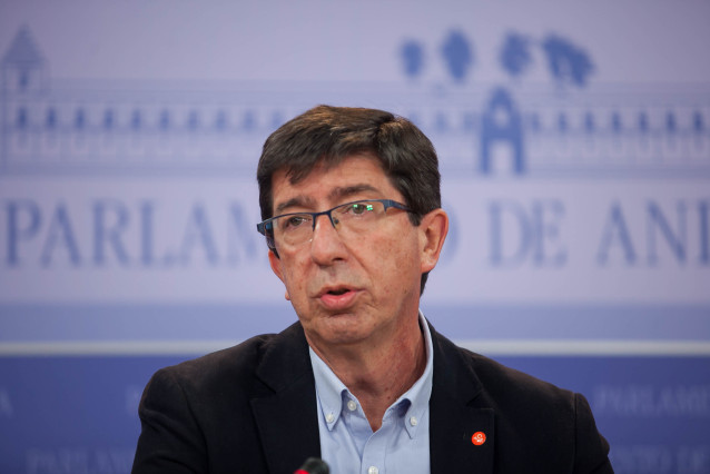 Juan Marín, informa sobre los acuerdos programáticos alcanzado con el PP-A