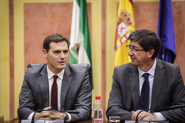 Albert Rivera y Juan Marín