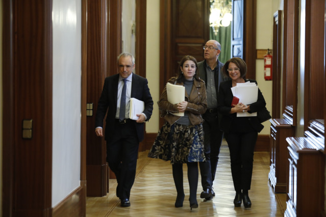 Rueda de prensa de los Portavoces del Congreso de los Diputados