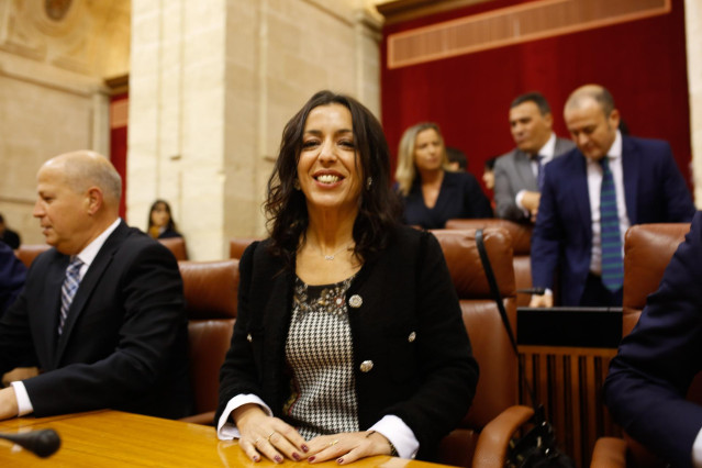 Marta Bosquet, presidenta del Parlamento de Andalucía