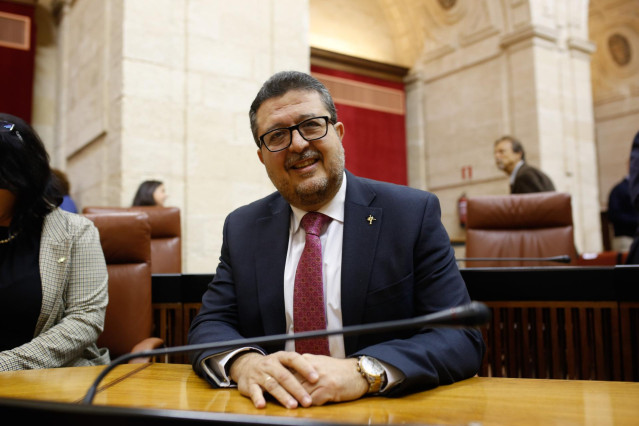 Sesión constitutiva del Parlamento andaluz de la XI legislatura.