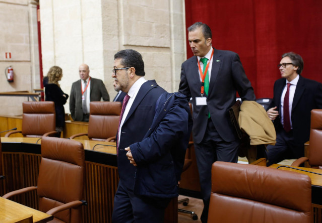 Sesión constitutiva del Parlamento andaluz de la XI legislatura.