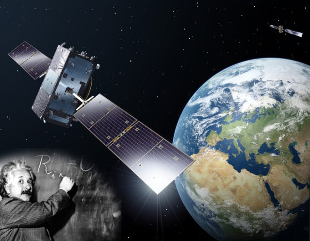 Satélites Galileo miden la dilatación del tiempo de Einstein