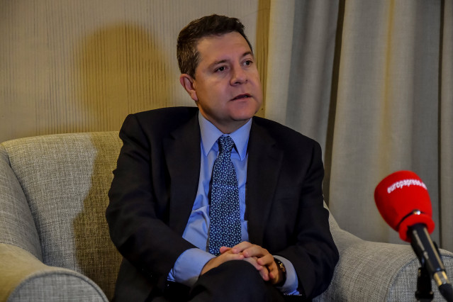 Entrevista de Europa Press al presidente de Castilla-La Mancha, Emiliano García-