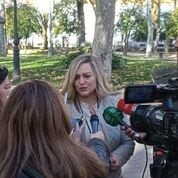 La secretaria de Política Municipal del PSOE-A, María Jesús Serrano