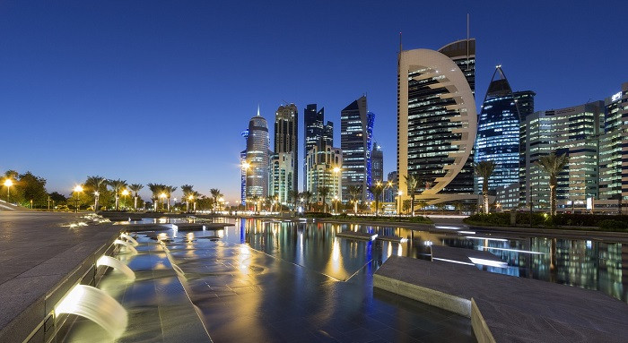 Paisaje Urbano Doha Qatar