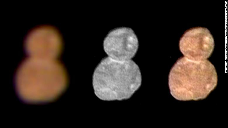 La primera imagen en color de Ultima Thule