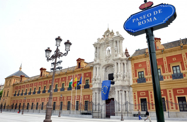 El Palacio De San Telmo, sede de la Presidencia de la Junta de Andalucía