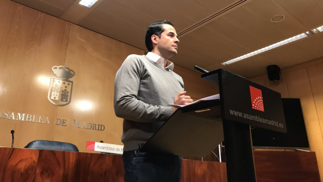 El portavoz de Ciudadanos en la Asamblea, Ignacio Aguado