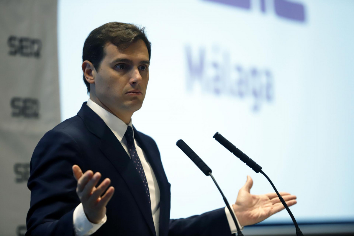 Albert Rivera, presidente del Cs