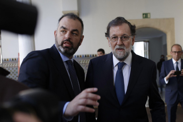 Mariano Rajoy acude a la toma de posesión de Juanma Moreno