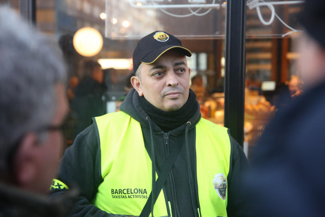 Quinto día de huelga de los taxistas de Madrid