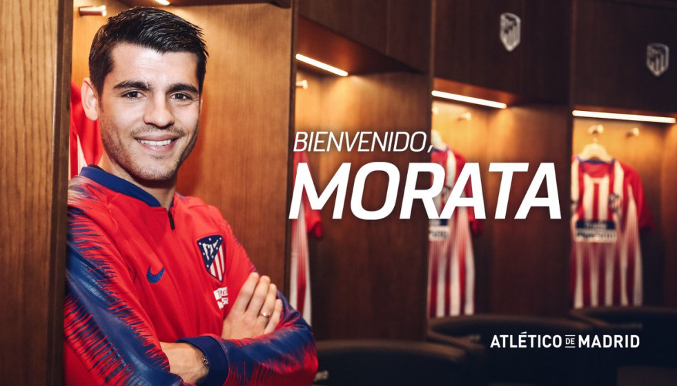 ​Álvaro Morata el Atlético de Madrid
