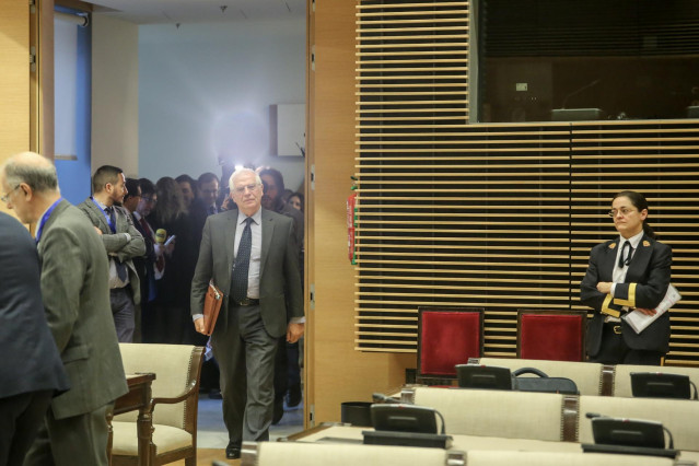 Comparecencia de Josep Borrell en el Congreso para explicar la posición española