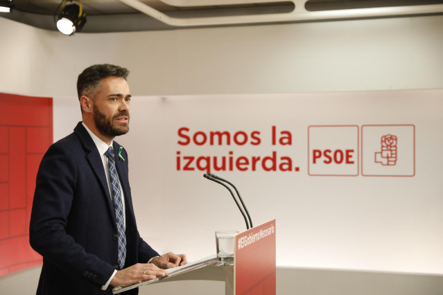 Rueda de prensa sobre actualidad política del PSOE