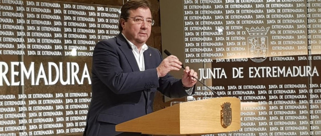 El presidente de la Junta, Guillermo Fernández Vara