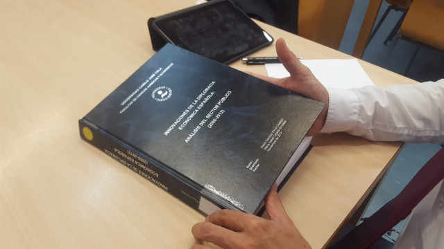 Tesis doctoral de Pedro Sánchez en la universidad Camilo José Cela