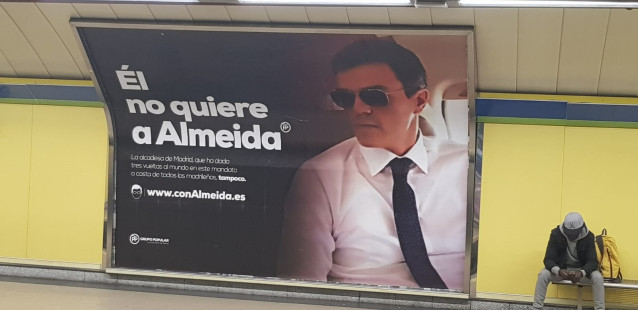 El candidato del PP en el Ayuntamiento de Madrid, José Luis Martínez Almeida, la