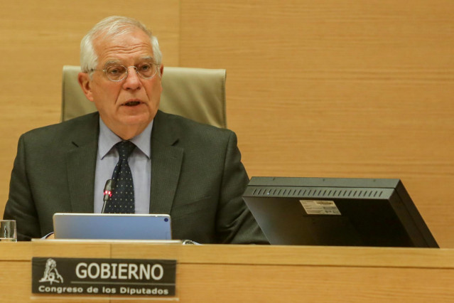 Comparecencia de Josep Borrell en el Congreso para explicar la posición española