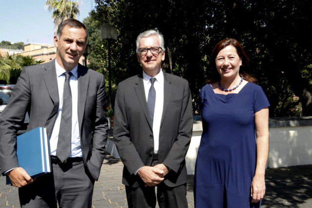 Los presidentes de Córcega, Cerdeña y Baleares